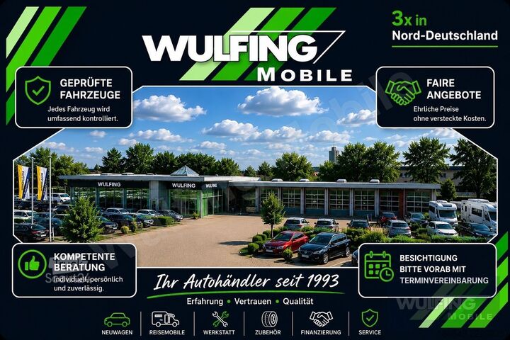 Husvagn HOBBY 495 UL Prestige Klima +Sat-Anlage +Solar +Mover