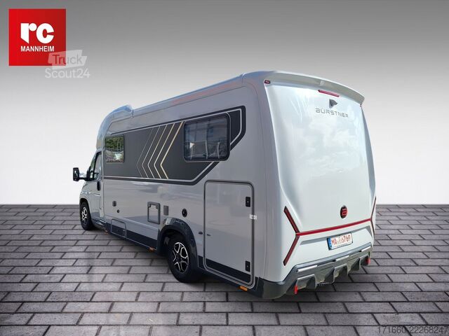 Half-integraal camper BÜRSTNER Signature SFT 7.1 Markise, grau/gold