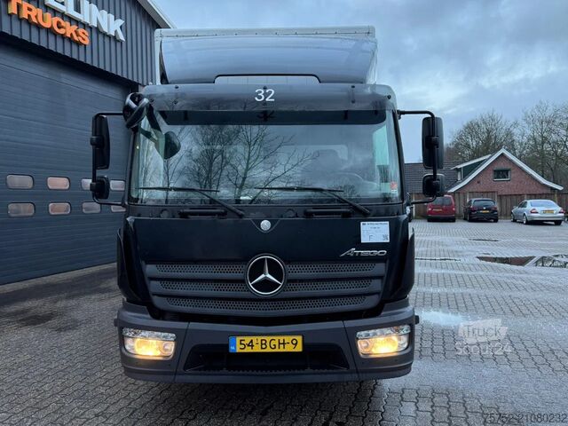 Suitcase Mercedes-Benz Atego 1218 BOX/BDF Full-Air Dhollandia 2000KG N...