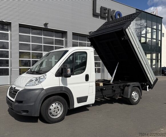 Trevägs tippbil citroen Jumper 120 HDI 3-seiten-kipper/ AHK/
