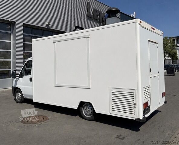 Özelleştirilmiş panelvan fiat Ducato Imbiswagen Abzugshaube/ Lavasteingrill
