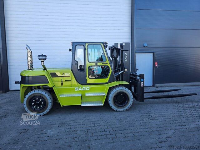 Wózek widłowy czołowy SAGO C80D - Container-Indoor-Stapler