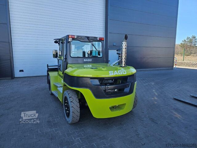 Wózek widłowy czołowy SAGO C80D - Container-Indoor-Stapler