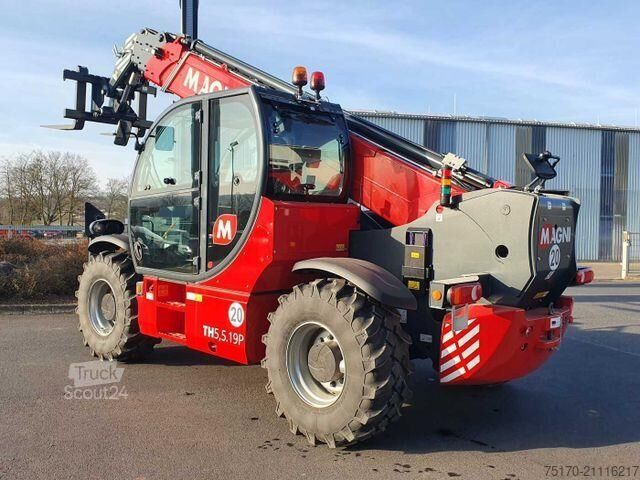 Telescopic loader Magni TH 5,5.19 P / 5,5to - 19m / 102PS DEMO 70h