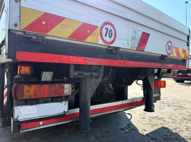 Platós teherautó SCANIA CV P 124