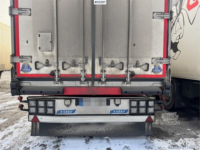 Vežimas šaldytuve ir (arba) šaldytuve Närko S3 box semi-trailer with refrigeration/freezer uni