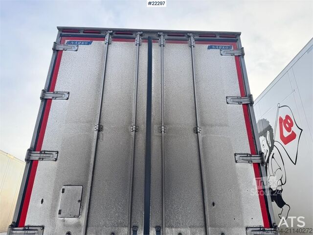 Vežimas šaldytuve ir (arba) šaldytuve Närko S3 box semi-trailer with refrigeration/freezer uni