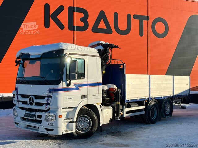 Atvērtā virsbūve Mercedes-Benz Actros 2548 6x2*4 PK 20002 / PLATFORM L=6411 mm
