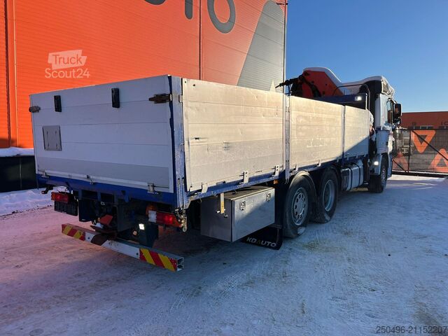 Atvērtā virsbūve Mercedes-Benz Actros 2548 6x2*4 PK 20002 / PLATFORM L=6411 mm