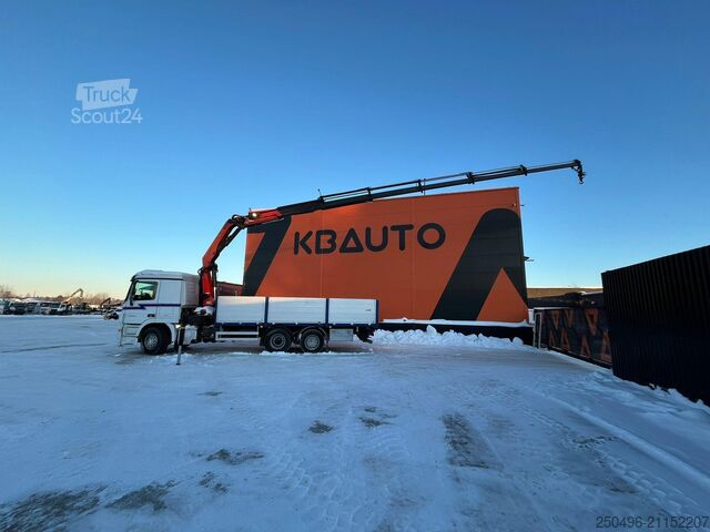 Atvērtā virsbūve Mercedes-Benz Actros 2548 6x2*4 PK 20002 / PLATFORM L=6411 mm