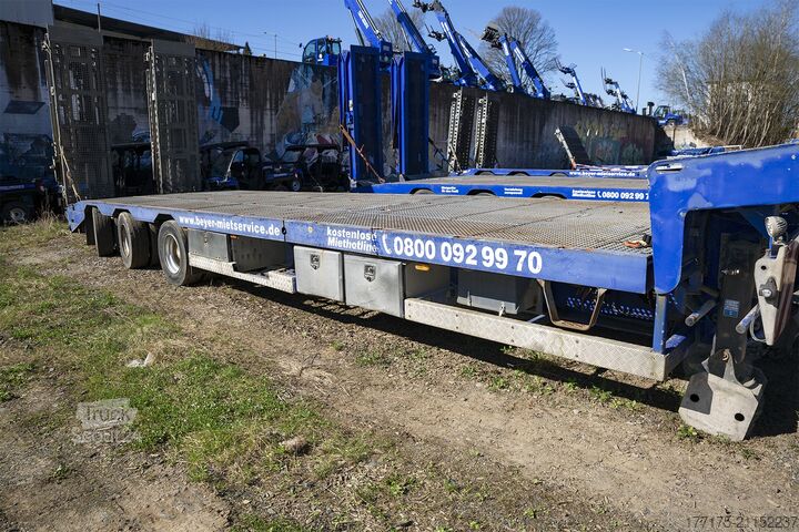 Tieflader-Auflieger für Baumaschinen Zanner STL 38 - Sanh Tieflader Spezial