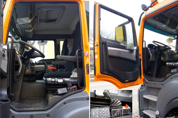 Trójstronna wywrotka MAN TGS 18.320 BL 4x4 / ATLAS 75.2 / MEILLER / Winterdienst