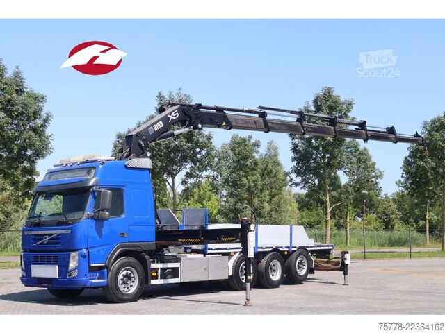 شاحنة رافعة Volvo FM 500 8X4 TRIDEM + HIAB 477 E-6 HIPRO | REMOTE...