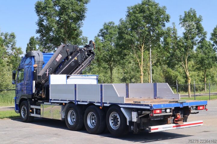 شاحنة رافعة Volvo FM 500 8X4 TRIDEM + HIAB 477 E-6 HIPRO | REMOTE...