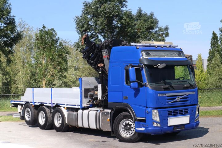 شاحنة رافعة Volvo FM 500 8X4 TRIDEM + HIAB 477 E-6 HIPRO | REMOTE...