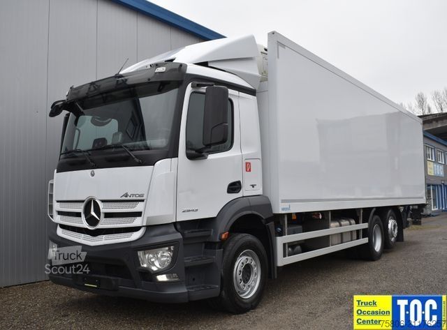 Camion frigorifique MERCEDES-BENZ Antos 2543 6x2 E6 Tiefkühl LBW Carrier