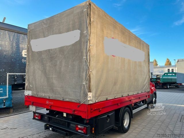 Furgão cortina de lona IVECO 70 C 17 Klima,Luftf.,3.950 Nl.