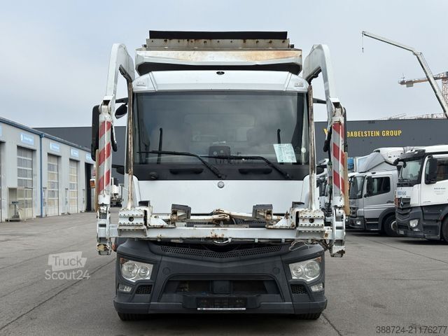 Popelářský vůz MERCEDES-BENZ Antos2536*Schmidt*Vorne Hecklada*E6a*Lenk*Klima*