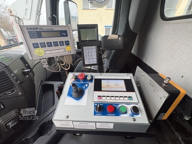 Popelářský vůz MERCEDES-BENZ Antos2536*Schmidt*Vorne Hecklada*E6a*Lenk*Klima*