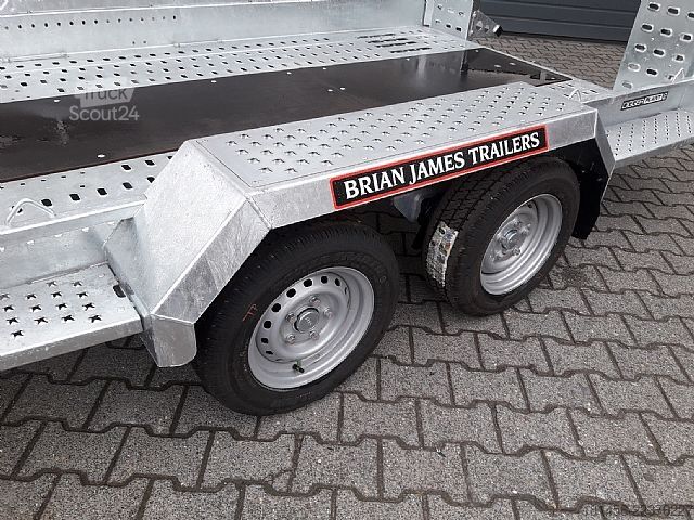 Construction trailers Brian James Trailers Digger Plant 370cm extralang 2770kg Nutzlast