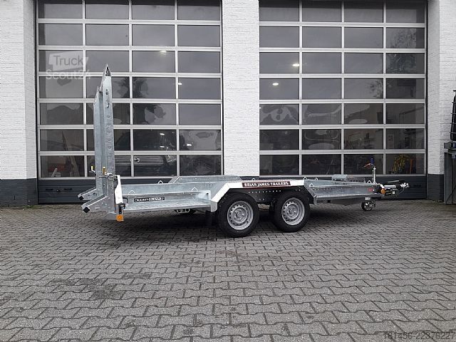 Construction trailers Brian James Trailers Digger Plant 370cm extralang 2770kg Nutzlast
