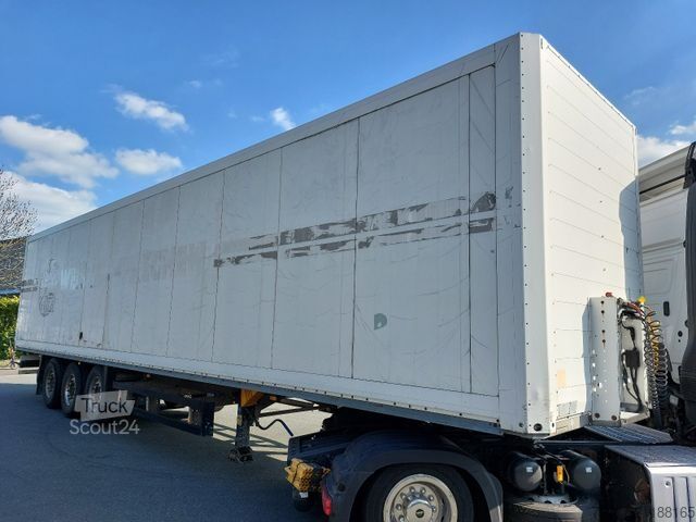Semirimorchio furgonato SCHMITZ CARGOBULL SKO24 FP25 ISO Koffer-LIFT- verzinkt
