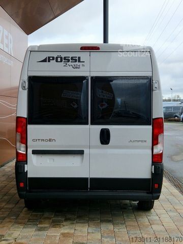 Camping-car PÖSSL 2 WIN S+ 140PS  mit Radio/Navi/Kamera + Markise