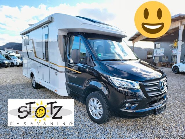 Półzintegrowany kamper EURAMOBIL PT 696 EB  Mercedes Alko Solar Autark