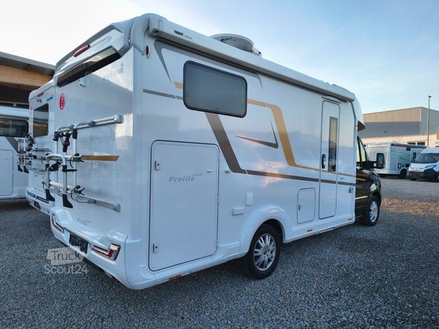 Półzintegrowany kamper EURAMOBIL PT 696 EB  Mercedes Alko Solar Autark