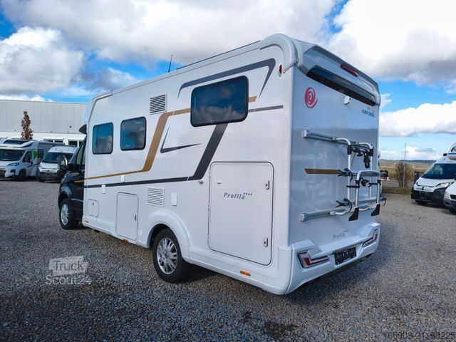 Półzintegrowany kamper EURAMOBIL PT 696 EB  Mercedes Alko Solar Autark