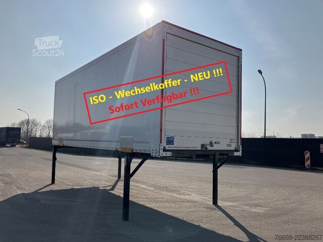 Сменный кузов прицеп KRONE Wechselbrücke Kühlaufbau