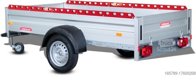 Alçak şasi römork WOERMANN Alustar 7525/131 STK