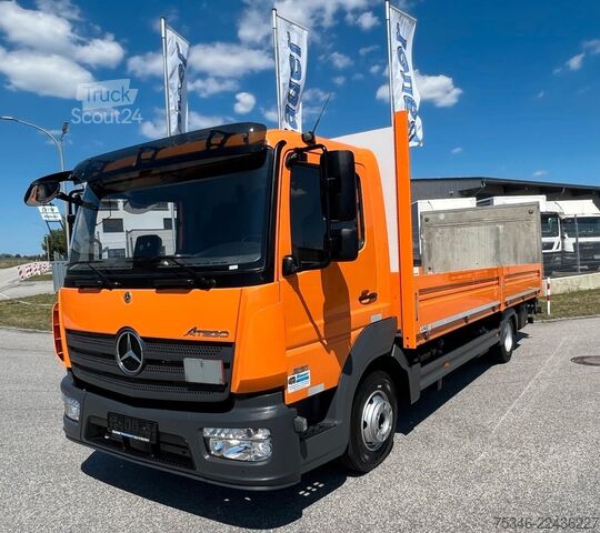 Пикап ван MERCEDES-BENZ Atego 821 L Pritsche6,10m/3 Sitze/Nur 70 tkm/Top