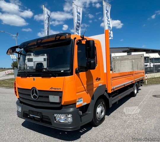 Персонализиран ван MERCEDES-BENZ Atego 821 L Pritsche6,10m/3 Sitze/Nur 70 tkm/Top