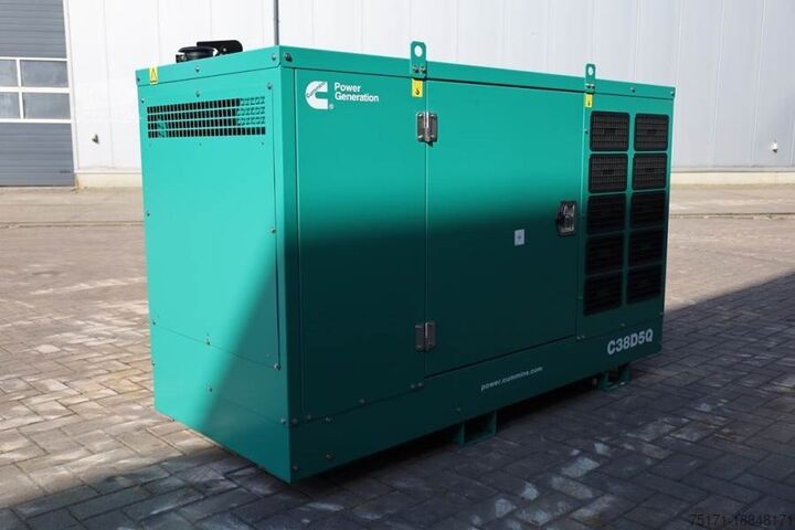 Agregat Cummins C38D5QS Declaration of Conformity, Diesel, 38kVA,
