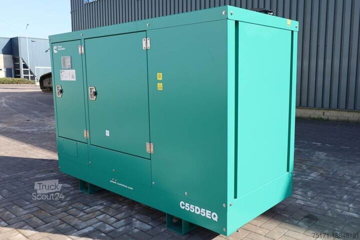 Agrégat Cummins C55D5EQ Declaration of Conformity, Diesel, 55kVA,