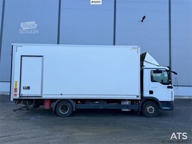 Koffer MAN TGL 12.220 box truck w/ liftgate WATCH VIDEO