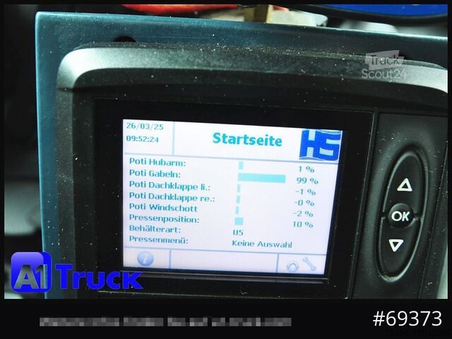 Sopbil MERCEDES-BENZ Antos 2533, HS Millenium XXL37 Überkopflader,