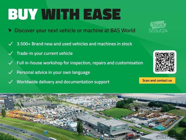 BDF-System DAF XF 480 6X2 BDF Lift+Steering Axle SSC Retarder ...