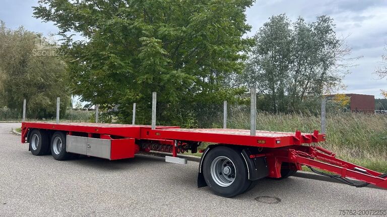 Plattformanhänger DRACO Uitschuifbaar | top condition | apk | liftas