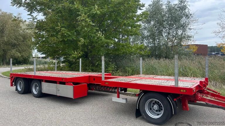 Plattformanhänger DRACO Uitschuifbaar | top condition | apk | liftas