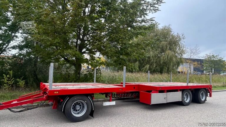 Plattformanhänger DRACO Uitschuifbaar | top condition | apk | liftas