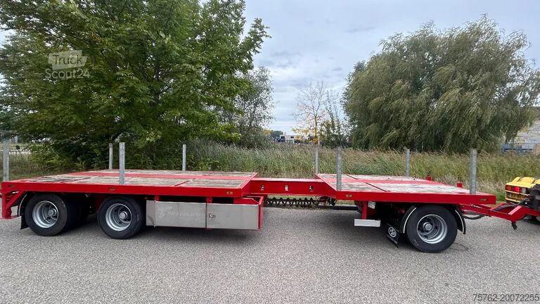 Plattformanhänger DRACO Uitschuifbaar | top condition | apk | liftas