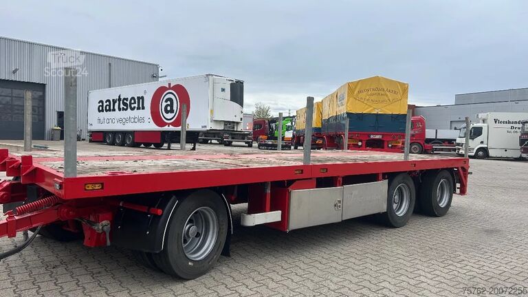 Plattformanhänger DRACO Uitschuifbaar | top condition | apk | liftas