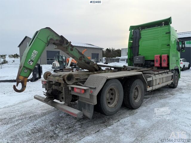 Hook arm system Volvo FH 6x2 hook truck with a 20T Hiab hook