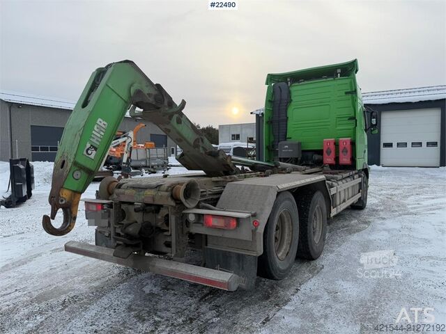 Hook arm system Volvo FH 6x2 hook truck with a 20T Hiab hook
