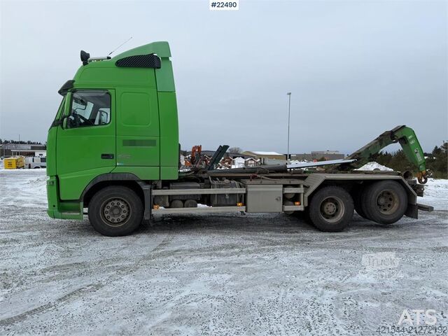Hook arm system Volvo FH 6x2 hook truck with a 20T Hiab hook