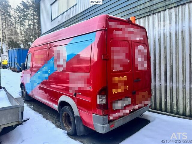 Stationvogn med højt tag Mercedes-Benz Sprinter Jetting Truck