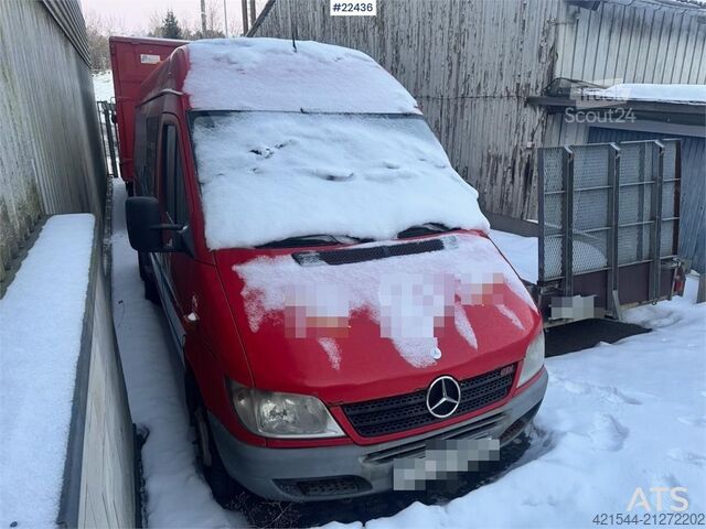 Stationvogn med højt tag Mercedes-Benz Sprinter Jetting Truck