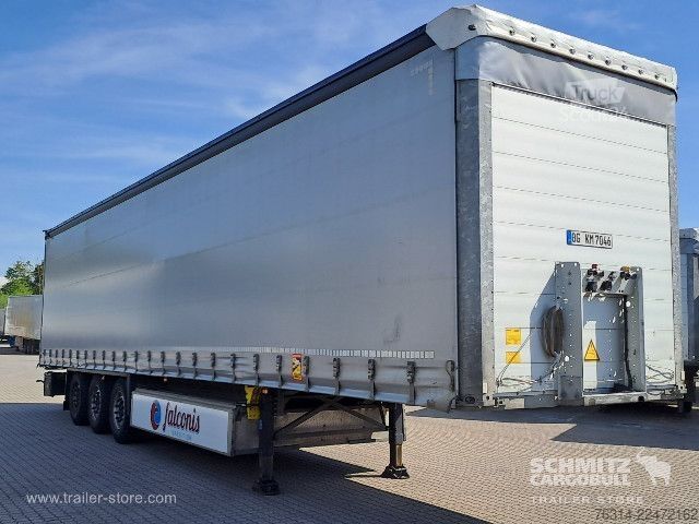 Avoin puoliperävaunu pressulla Schmitz Cargobull Curtainsider Standard Getränke
